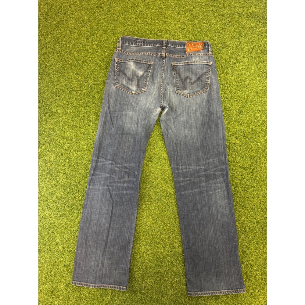 Citizens of Humanity Evans Relaxed Straight Leg Jeans Mens 34 Blue Wash 606D-132 - Picture 9 of 10